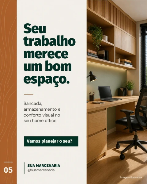 Exemplo de arte editável: Divulgue seus serviços